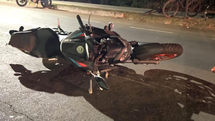 moto, Yamaha MT-07, usada pela vítima (reprodução)