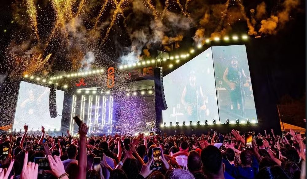 Show aconteceu no dia 16 de agosto, em Várzea Grande (MT)