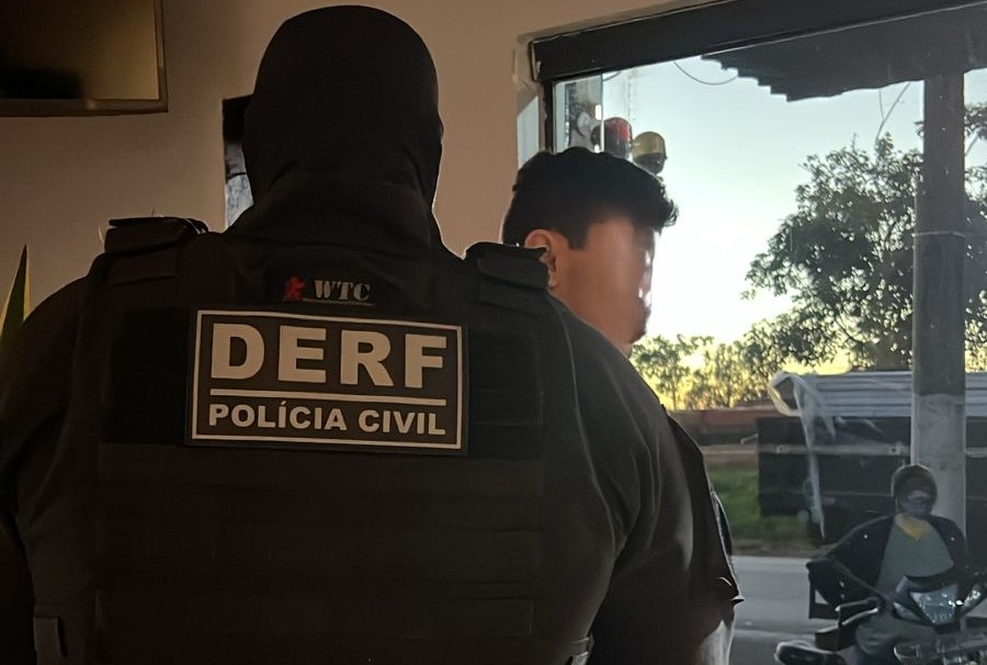 Ao todo foram cumpridos sete mandados de prisão em MT e MS — Foto: PJC-MT